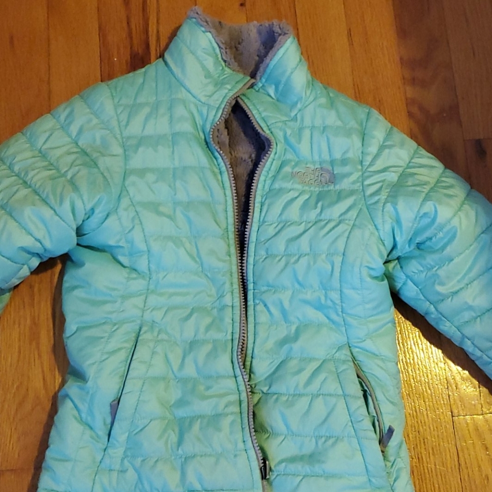 North face reversible coat